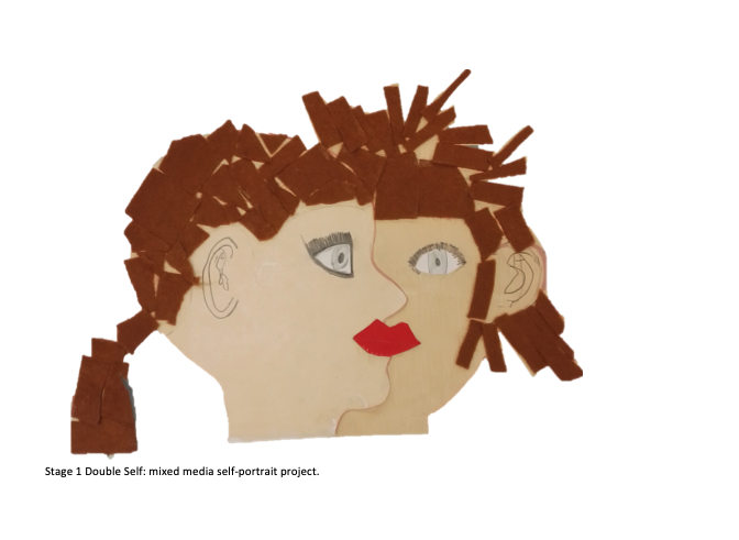 Example of artworks created and displayed at the MBPS Art show 2024