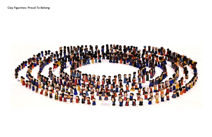 Example of artworks created and displayed at the MBPS Art show 2024