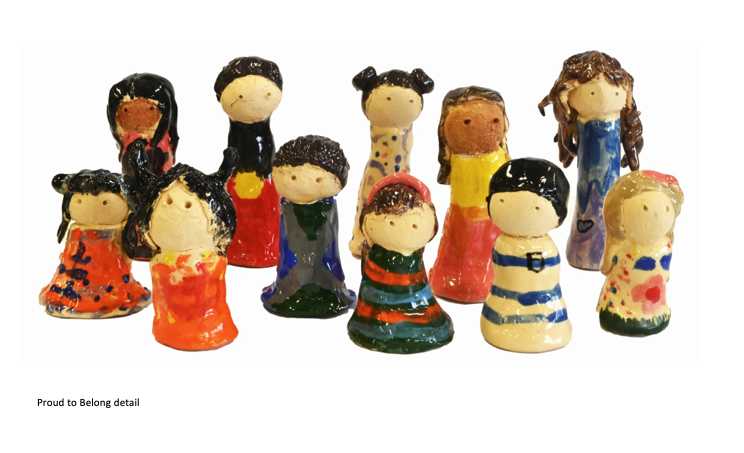 Example of artworks created and displayed at the MBPS Art show 2024