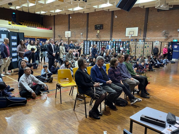 MBPS Art Show 2024- school community present