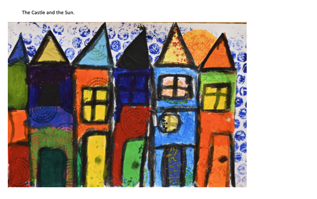 Example of artworks created and displayed at the MBPS Art show 2024